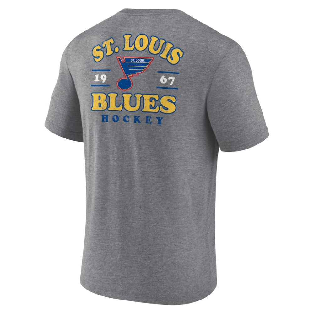 St. Louis Blues Fanatics Winger Tri-Blend T-Shirt -  NHL T-shirts