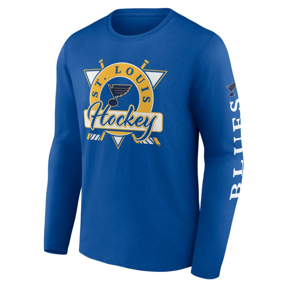 St. Louis Blues Fanatics Rinkside Long Sleeve T-Shirt -  NHL T-shirts