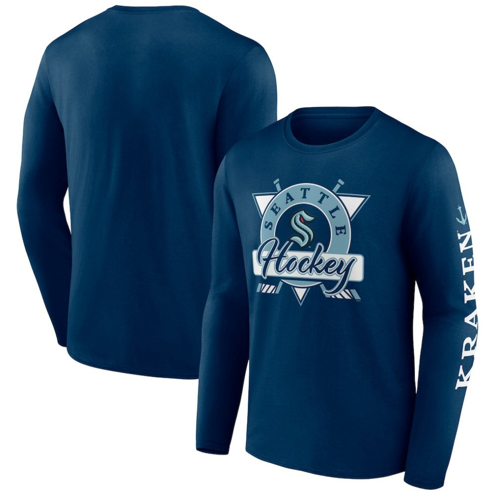 Seattle Kraken Fanatics Rinkside Long Sleeve T-Shirt -  NHL T-shirts