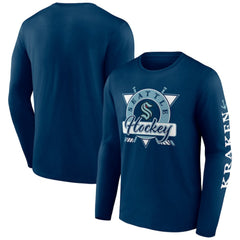 Seattle Kraken Fanatics Rinkside Long Sleeve T-Shirt -  NHL T-shirts
