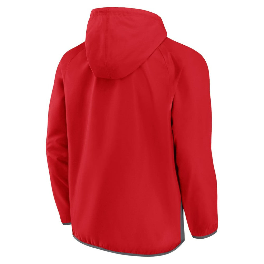 Washington Capitals Fanatics Flagrant Foul Anorak Raglan Half-Zip Hoodie Jacket -  NHL Hoodies