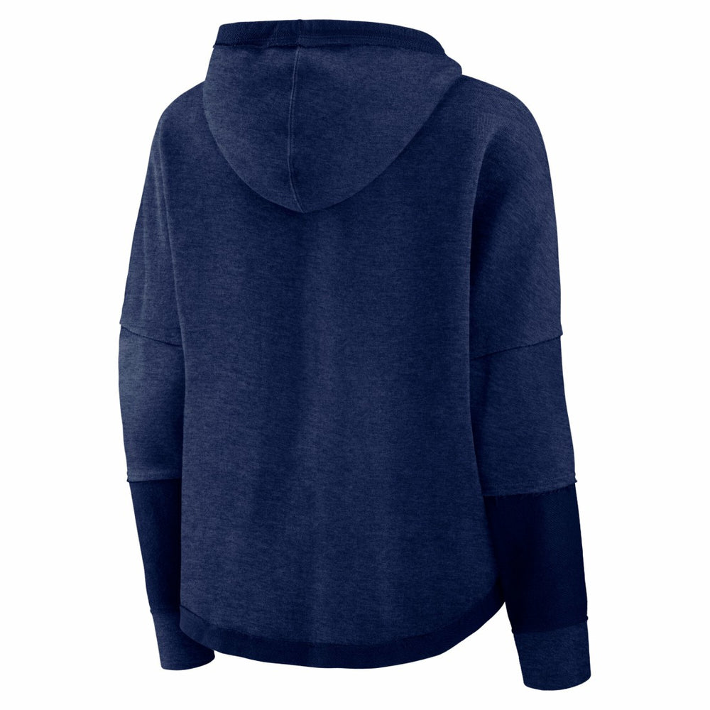 Tennessee Titans Women's Lightewight Modest Crop Lounge Helmet Arch Pullover Hoodie | NFL Online
