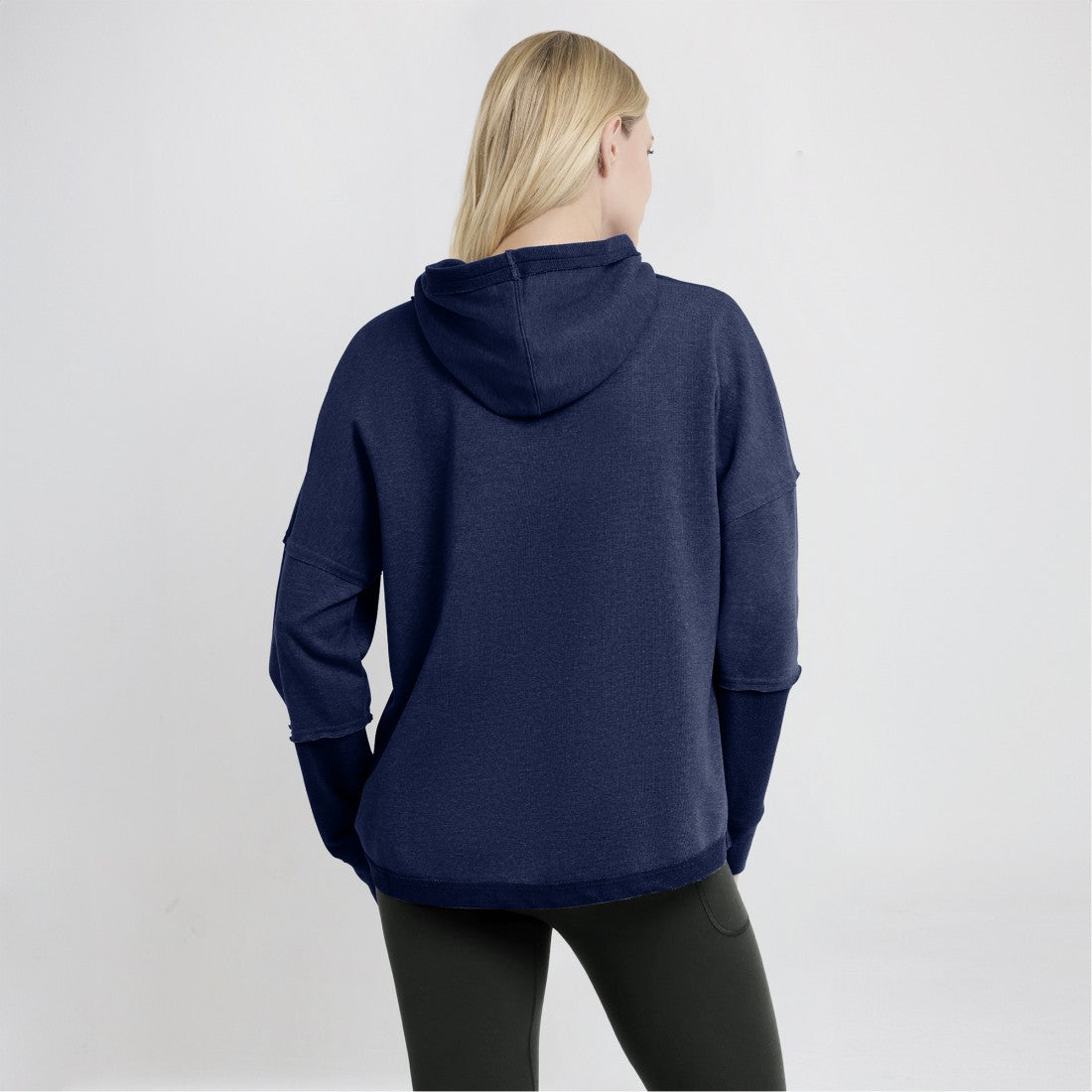 Tennessee Titans Women's Lightewight Modest Crop Lounge Helmet Arch Pullover Hoodie | NFL Online