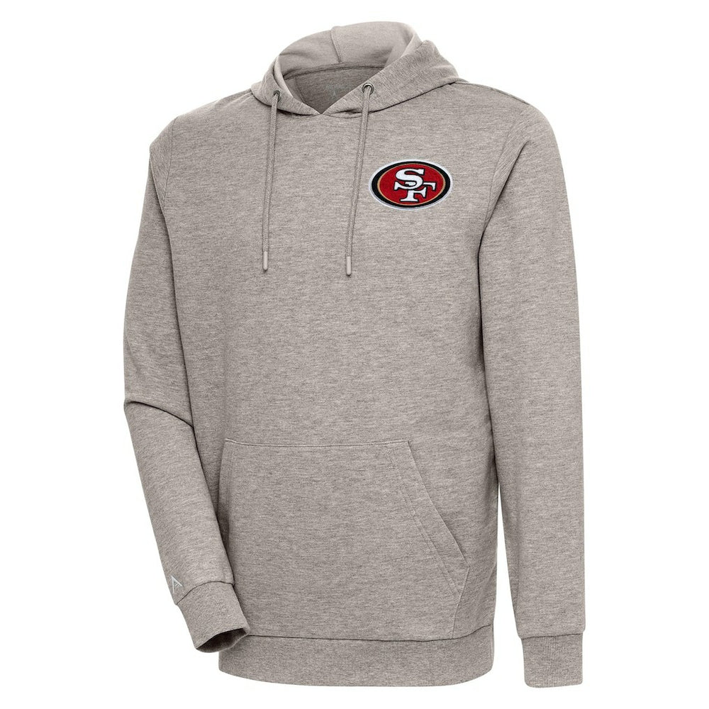 San Francisco 49ers Antigua Action Lightweight Pullover Hoodie | NFL US