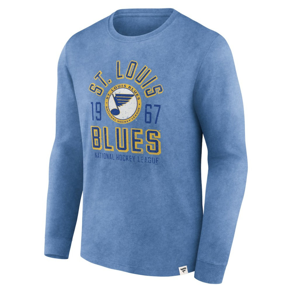 St. Louis Blues Fanatics Keep The Zone Long Sleeve T-Shirt -  NHL T-shirts