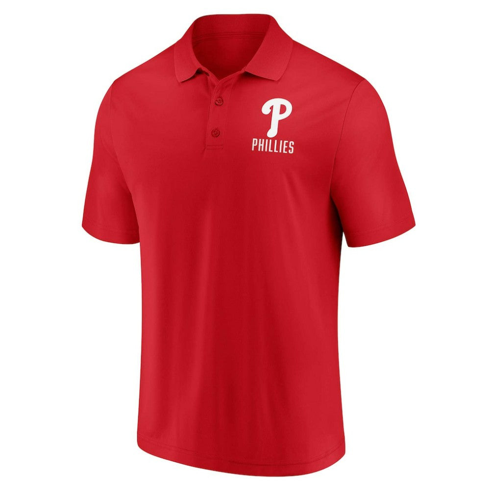 Philadelphia Phillies Fanatics Two-Pack Logo Lockup Polo Set - MLB