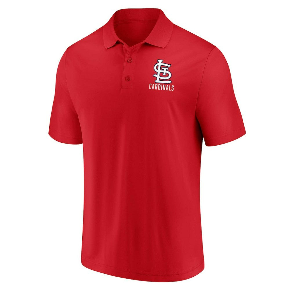 St. Louis Cardinals Fanatics Two-Pack Logo Lockup Polo Set - MLB