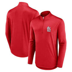St. Louis Cardinals Fanatics Quarterback Quarter-Zip Top - MLB Tops