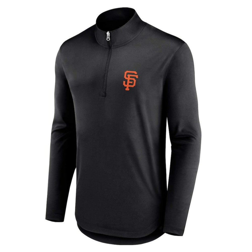 San Francisco Giants Fanatics Quarterback Quarter-Zip Top - MLB Tops