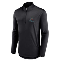 Miami Marlins Fanatics Quarterback Quarter-Zip Top - MLB Tops