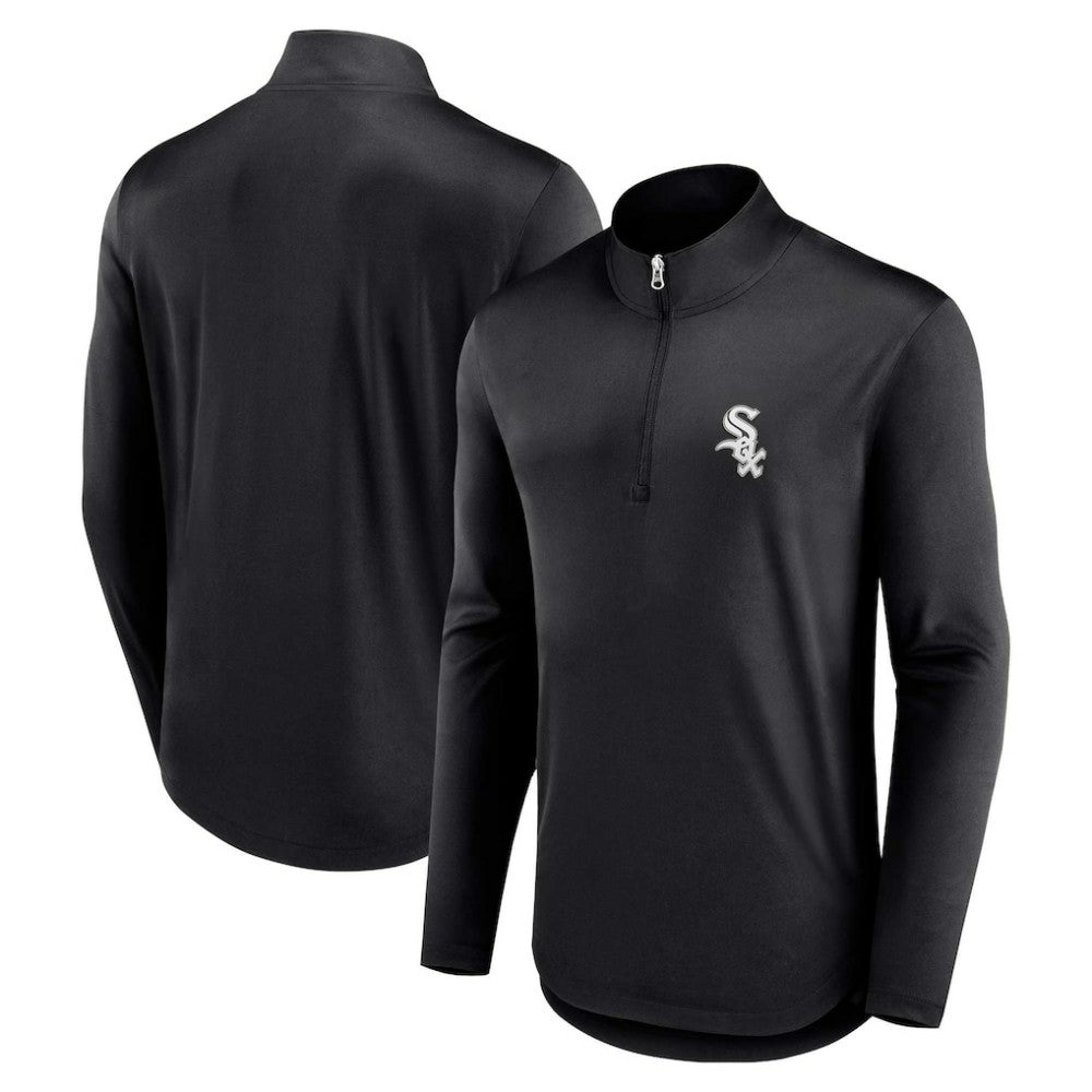Chicago White Sox Fanatics Quarterback Quarter-Zip Top - MLB Tops