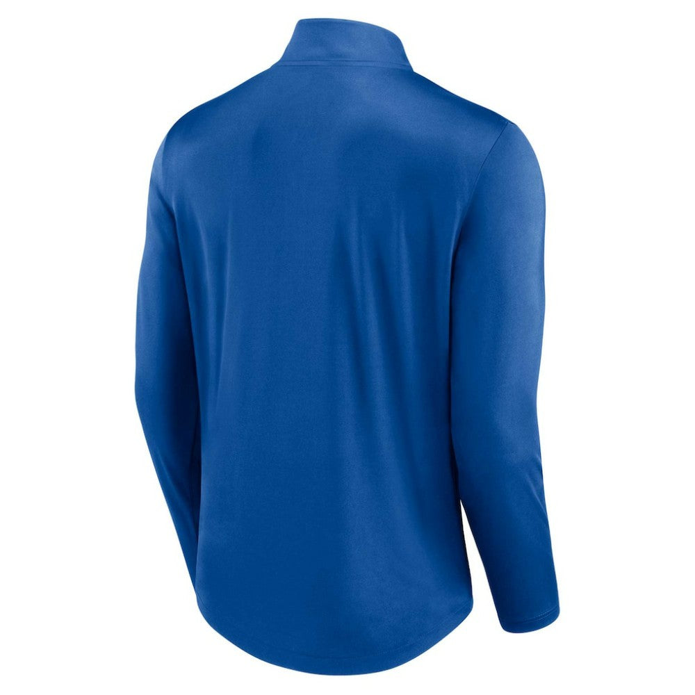 Chicago Cubs Fanatics Quarterback Quarter-Zip Top - MLB Tops