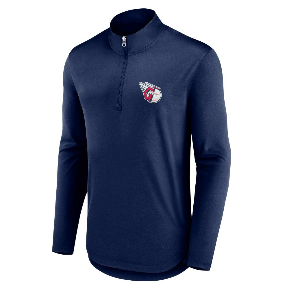 Cleveland Guardians Fanatics Quarterback Quarter-Zip Top - MLB Tops