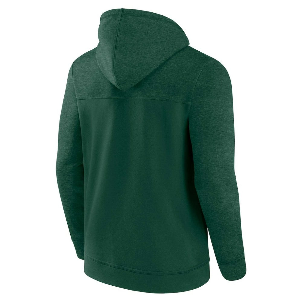 Athletics Fanatics Offensive Line Up Lightweight Full-Zip Hoodie - MLB Hoodies