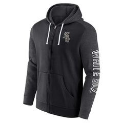 Chicago White Sox Fanatics Offensive Line Up Lightweight Full-Zip Hoodie - MLB Hoodies