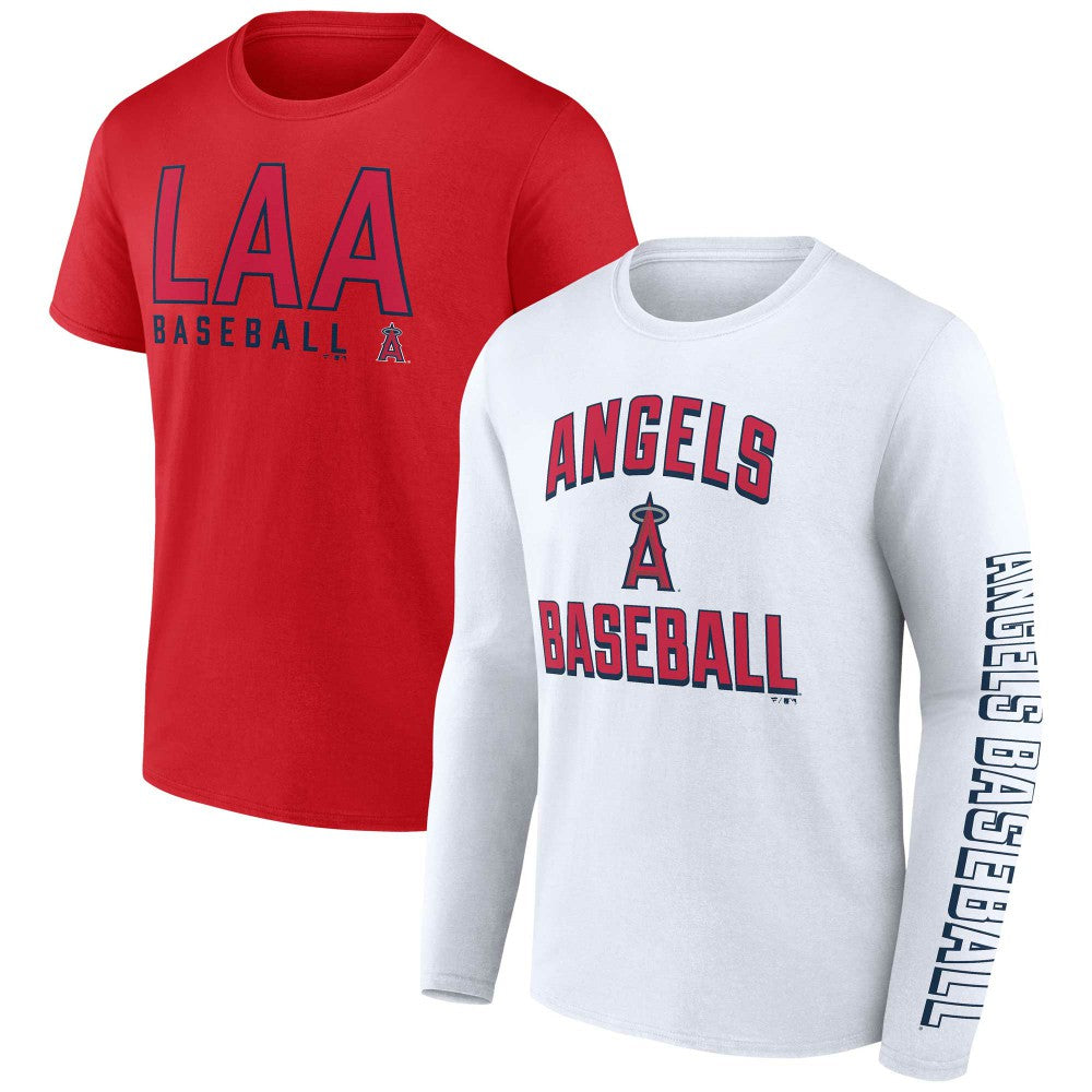Los Angeles Angels Fanatics Two-Pack Combo T-Shirt Set - MLB T-shirts