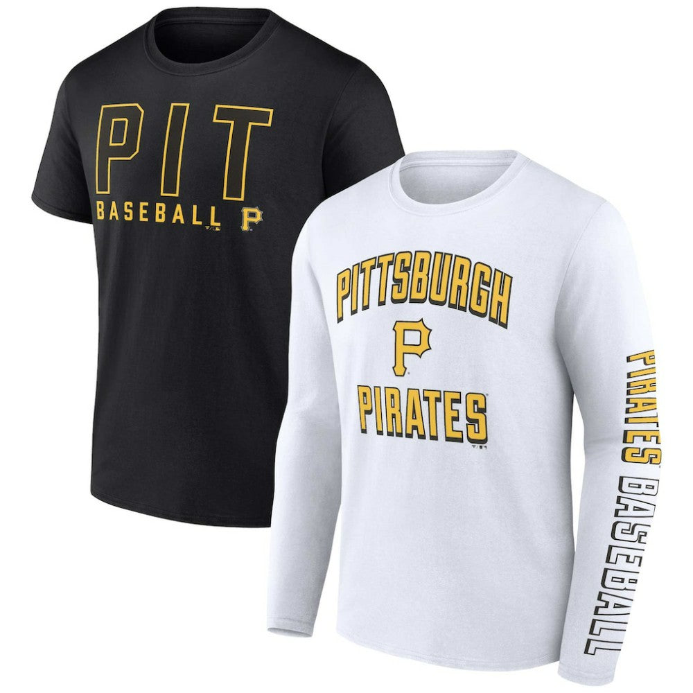 Pittsburgh Pirates Fanatics Two-Pack Combo T-Shirt Set - MLB T-shirts