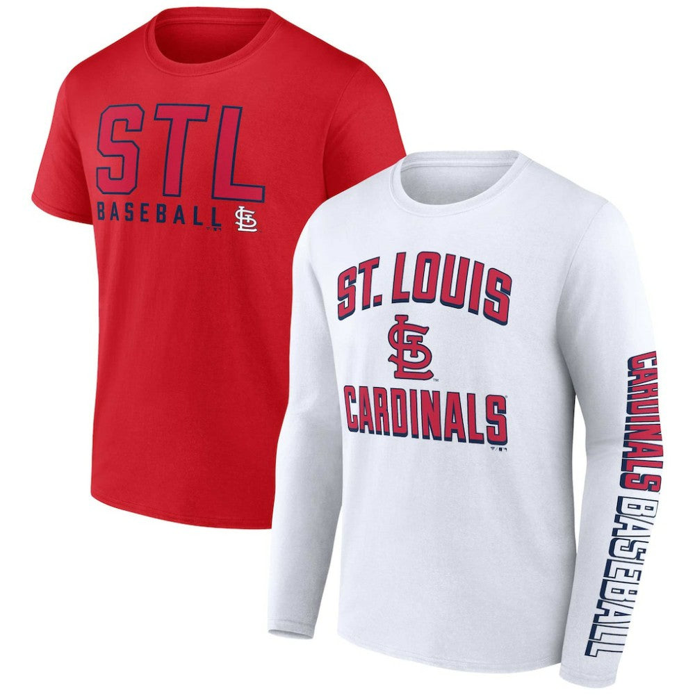 St. Louis Cardinals Fanatics Two-Pack Combo T-Shirt Set - MLB T-shirts