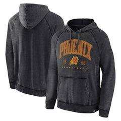 Heather Charcoal Phoenix Suns Foul Trouble Snow Wash Raglan Pullover Hoodie sale | NBA