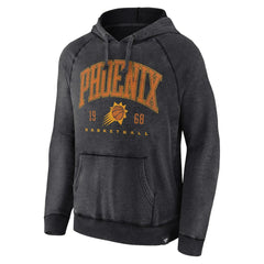 Heather Charcoal Phoenix Suns Foul Trouble Snow Wash Raglan Pullover Hoodie sale | NBA