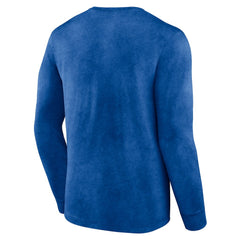Heather Royal Orlando Magic Front Court Press Snow Wash Long Sleeve T-Shirt | NBA