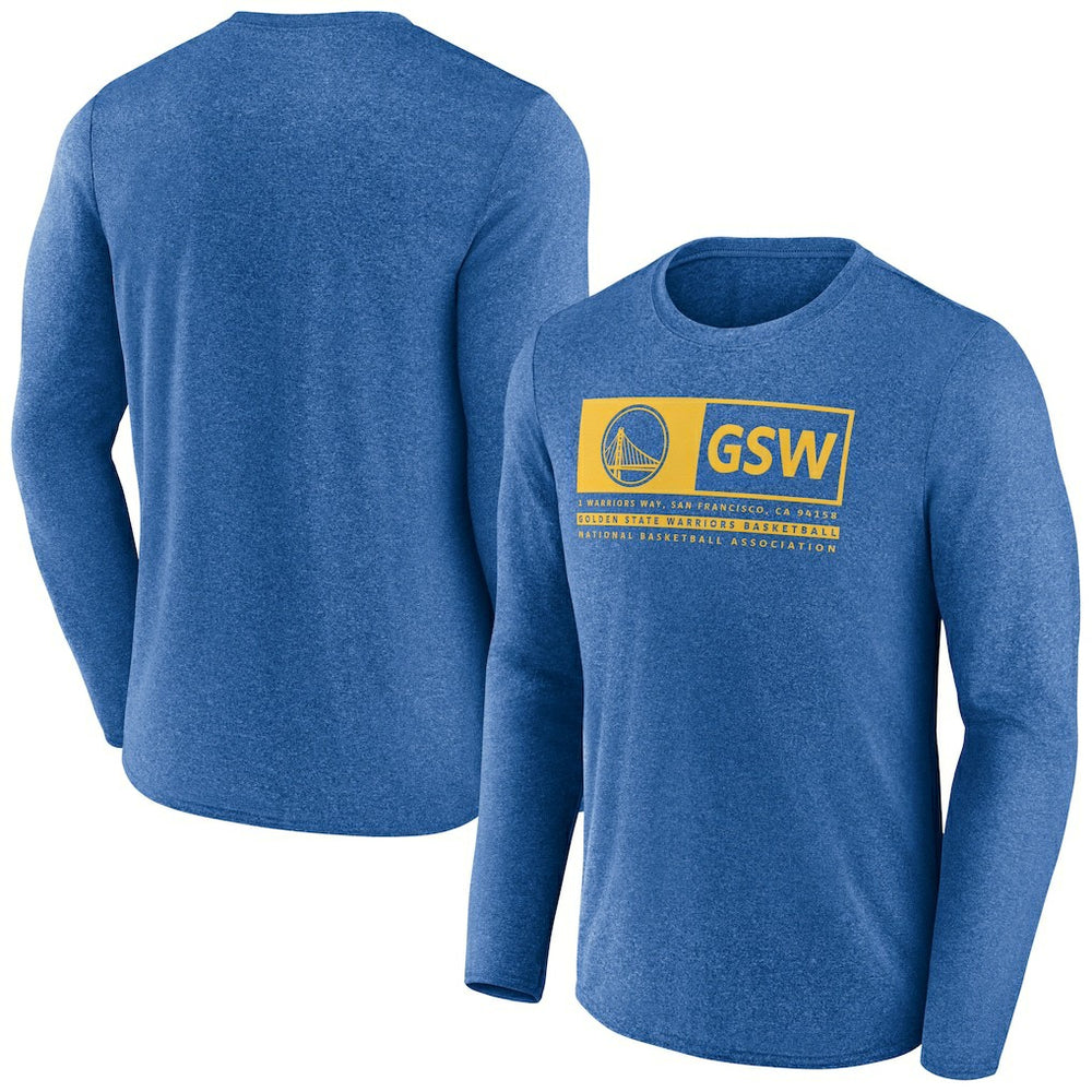 Heather Royal Golden State Warriors Three-Point Play T-Shirt sale | NBA