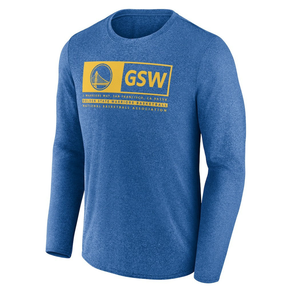 Heather Royal Golden State Warriors Three-Point Play T-Shirt sale | NBA