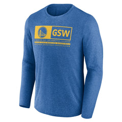 Heather Royal Golden State Warriors Three-Point Play T-Shirt sale | NBA
