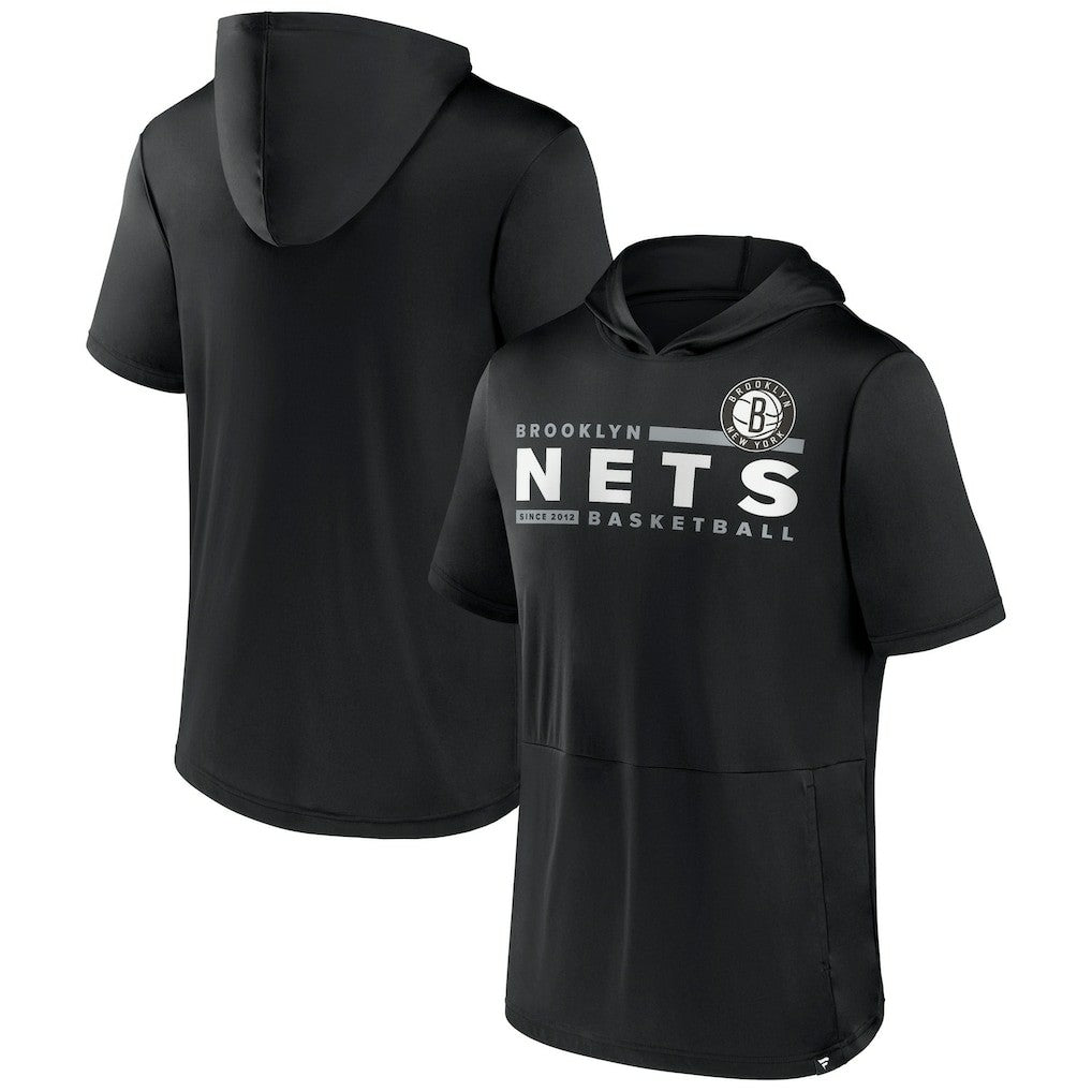 Black Brooklyn Nets Possession Hoodie T-Shirt | NBA