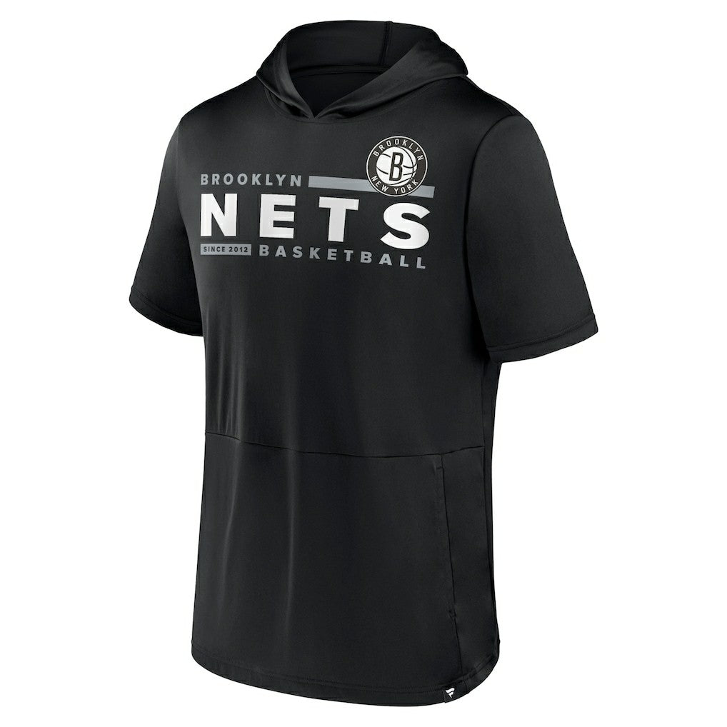 Black Brooklyn Nets Possession Hoodie T-Shirt | NBA