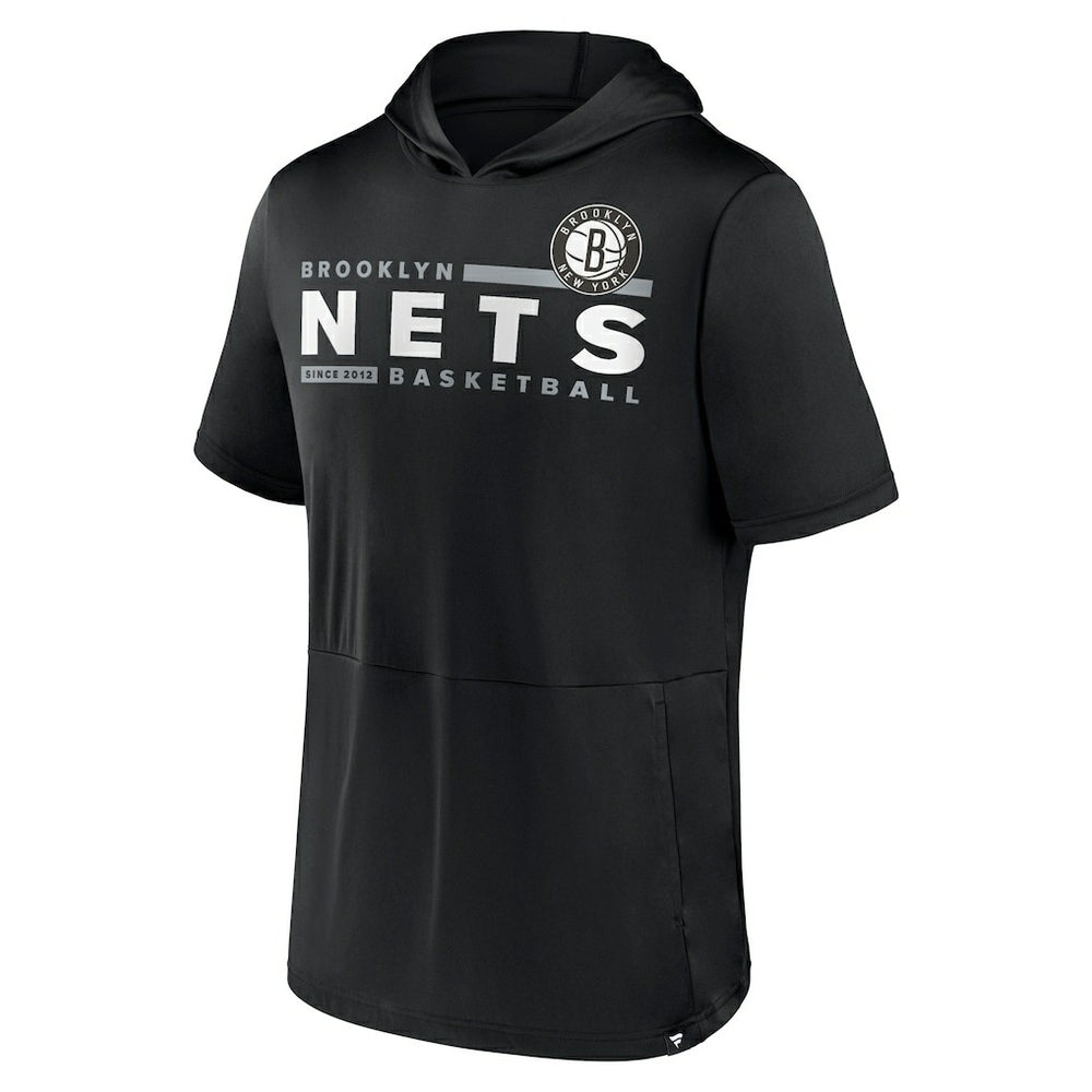 Black Brooklyn Nets Possession Hoodie T-Shirt | NBA