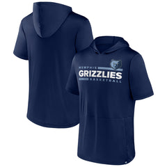 Navy Memphis Grizzlies Possession Hoodie T-Shirt | NBA