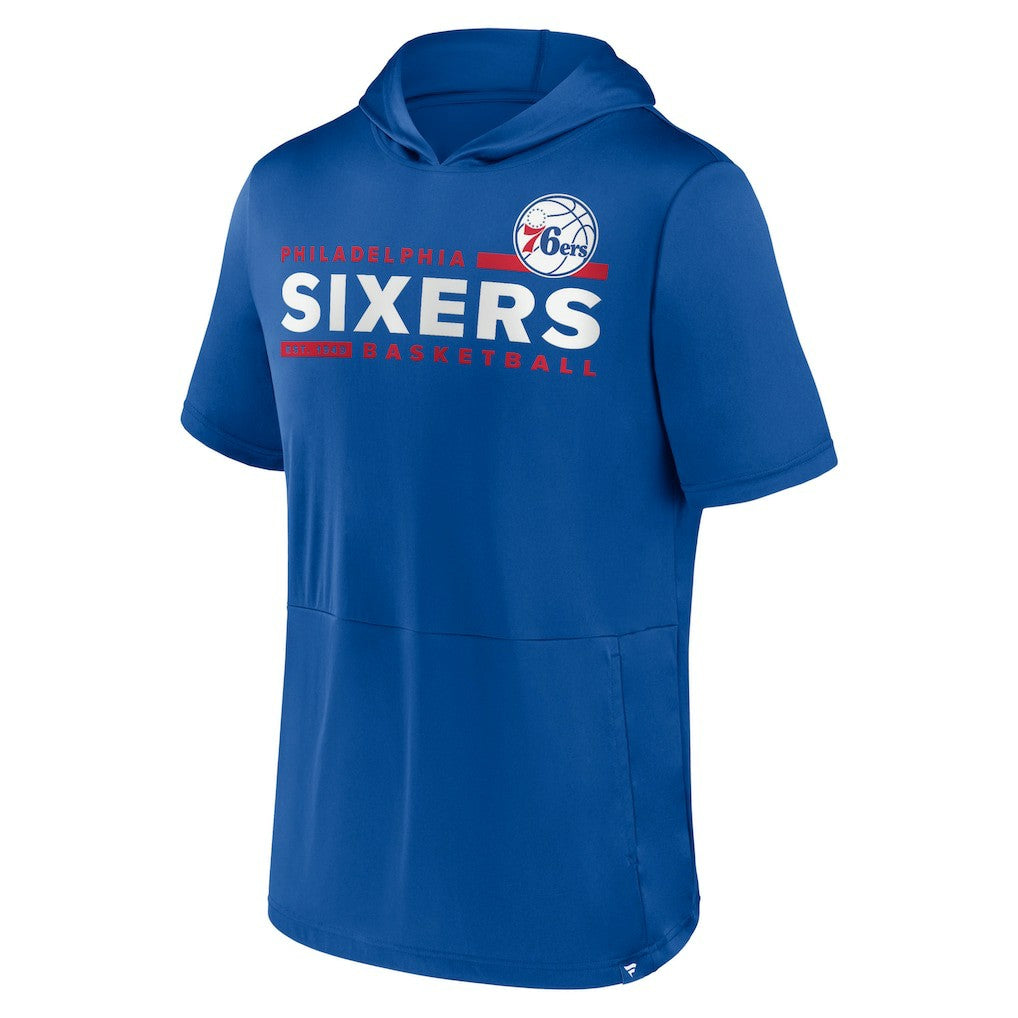 Royal Philadelphia 76ers Possession Hoodie T-Shirt | NBA