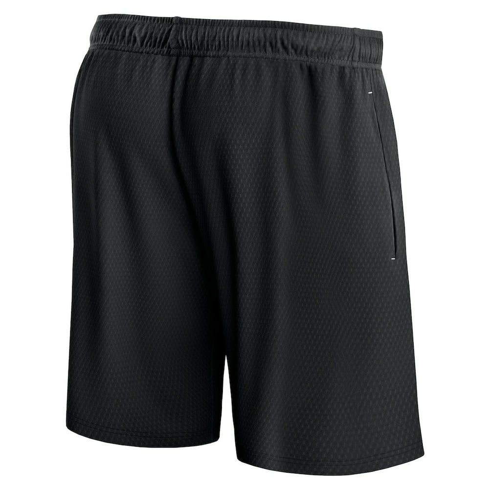 Black Brooklyn Nets Post Up Mesh Shorts | NBA
