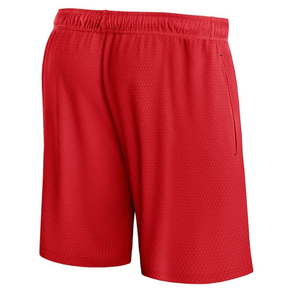 Red Chicago Bulls Post Up Mesh Shorts | NBA