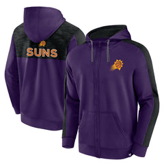 Purple Phoenix Suns Rainbow Shot Full-Zip Hoodie | NBA