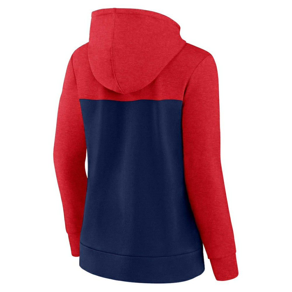 Washington Nationals Fanatics Women's City Ties Hoodie Full-Zip Sweatshirt - MLB Hoodies