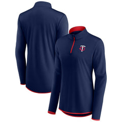 Minnesota Twins Fanatics Women's Corner Quarter-Zip Top - MLB Tops
