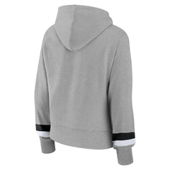 Heather Gray Chicago Bulls Women's Halftime Pullover Hoodie | NBA