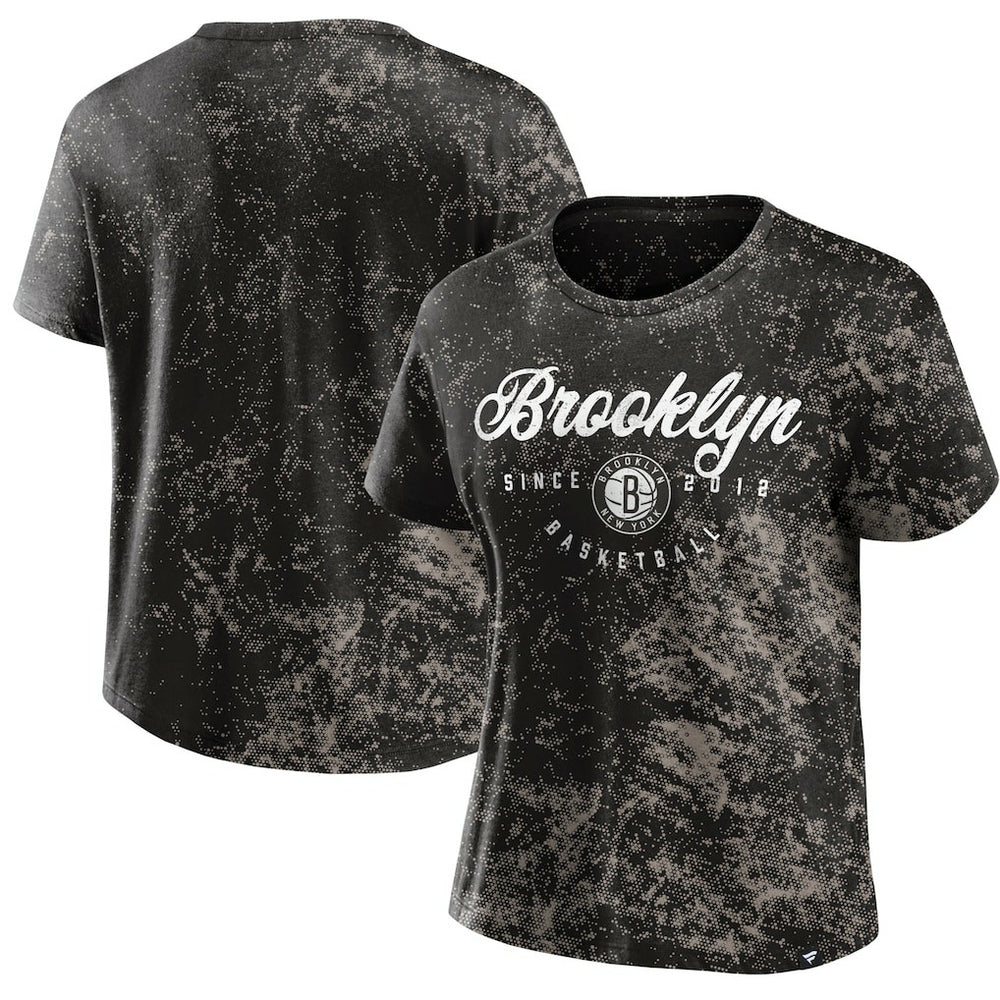 Black Brooklyn Nets Women's Breakaway T-Shirt | NBA