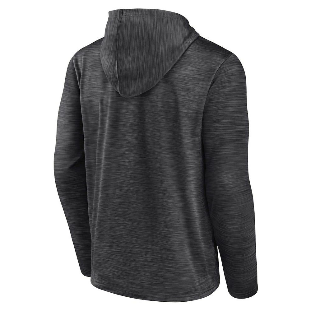 Heather Charcoal Brooklyn Nets Fast Break Pullover Hoodie | NBA