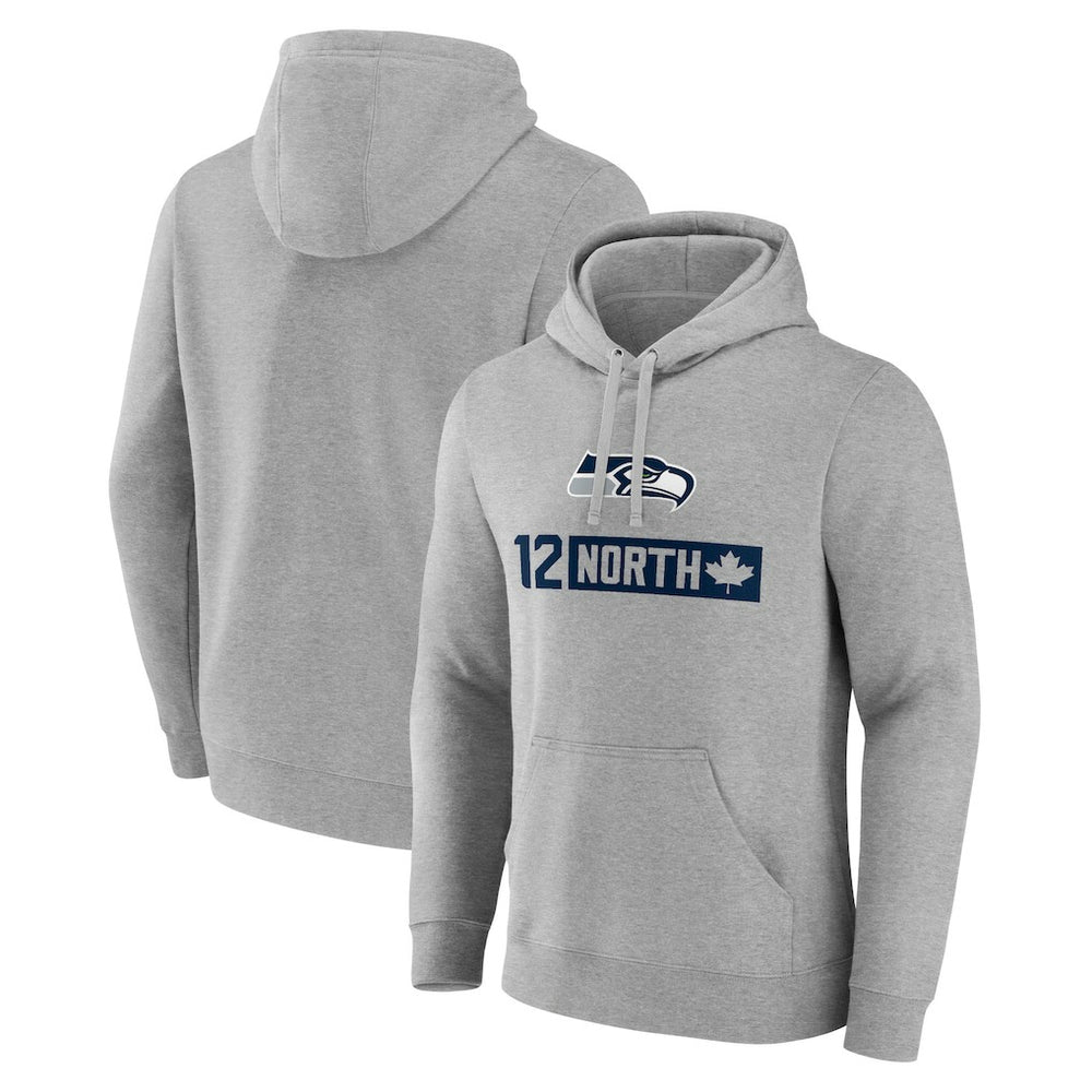 Seattle Seahawks 12 North Pullover Hoodie | NFL Online