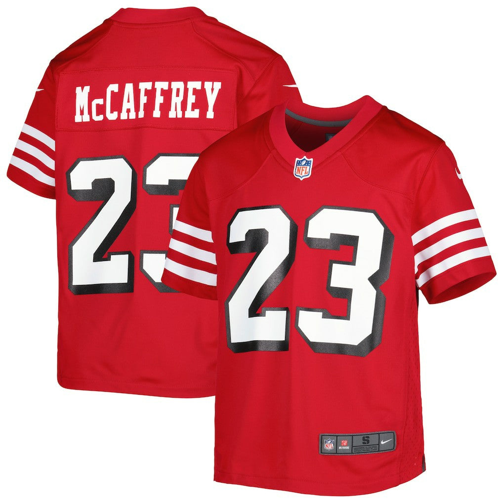 San Francisco 49ers Christian McCaffrey  Youth Game Jersey | NFL Discount