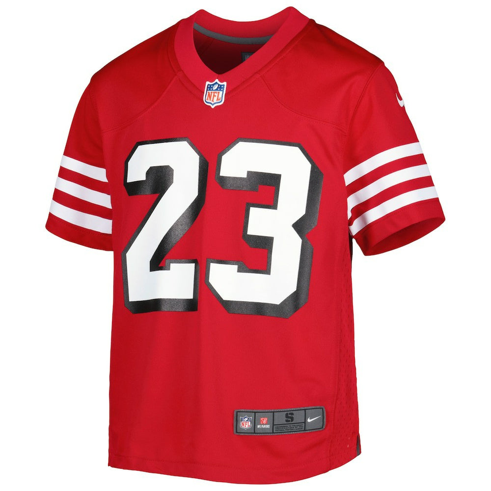 San Francisco 49ers Christian McCaffrey  Youth Game Jersey | NFL Discount