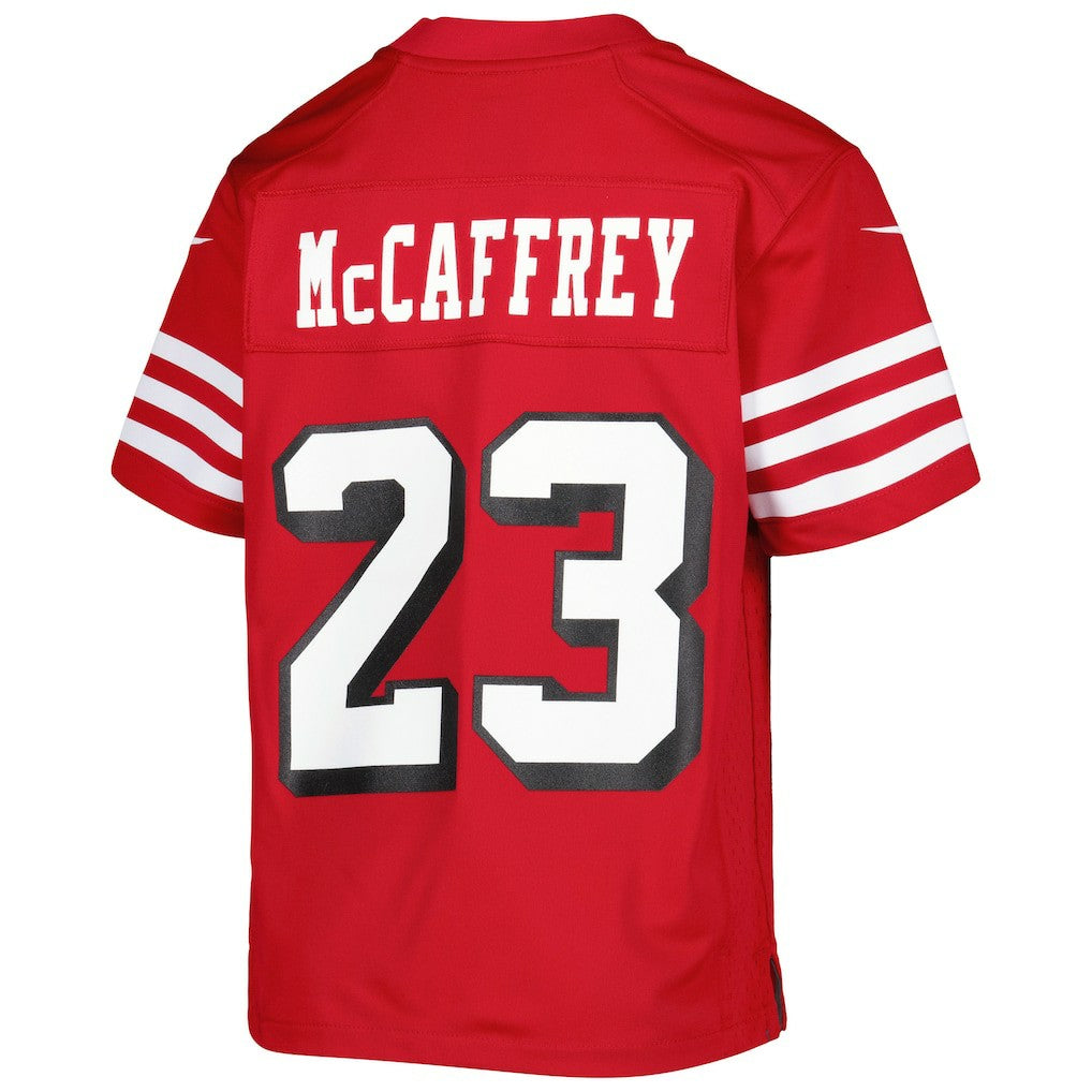 San Francisco 49ers Christian McCaffrey  Youth Game Jersey | NFL Discount