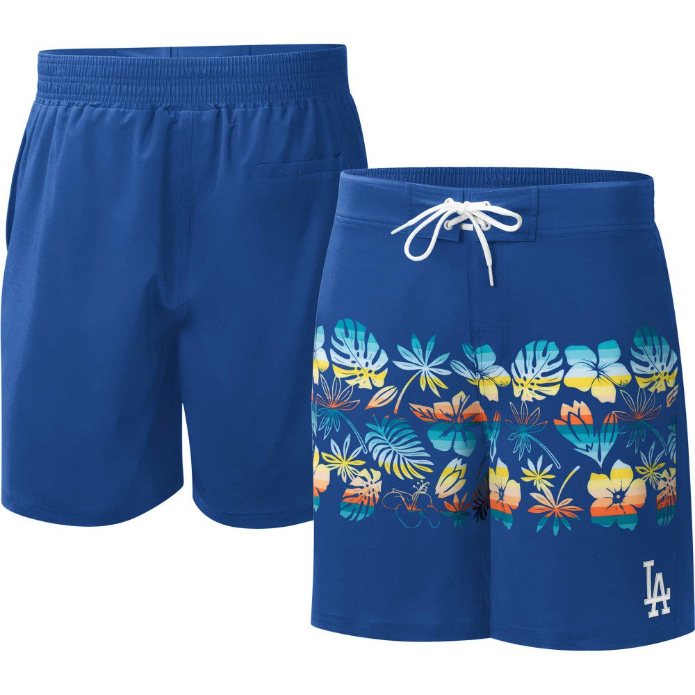 Los Angeles Dodgers G-III Sports by Carl Banks Breeze Volley Swim Shorts - MLB Shorts