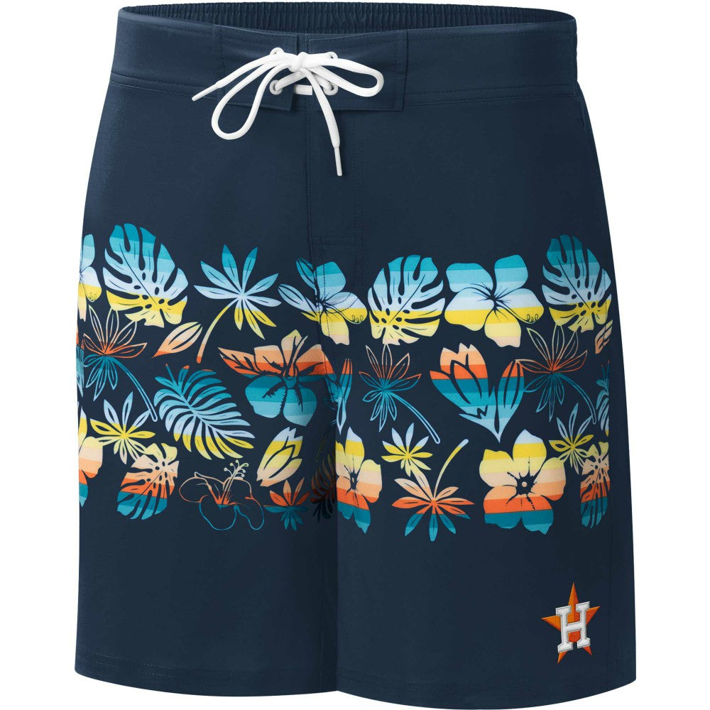 Houston Astros G-III Sports by Carl Banks Breeze Volley Swim Shorts - MLB Shorts
