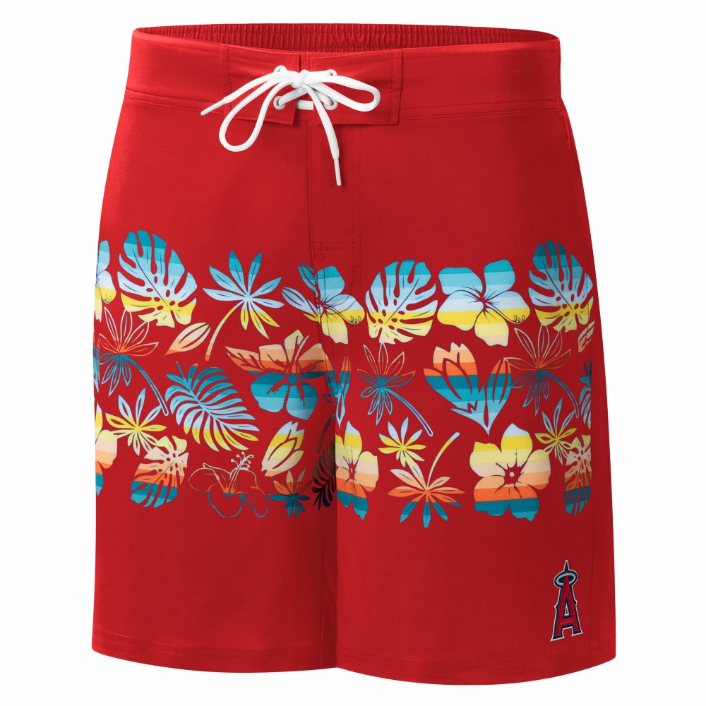 Los Angeles Angels G-III Sports by Carl Banks Breeze Volley Swim Shorts - MLB Shorts