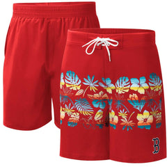 Boston Red Sox G-III Sports by Carl Banks Breeze Volley Swim Shorts - MLB Shorts