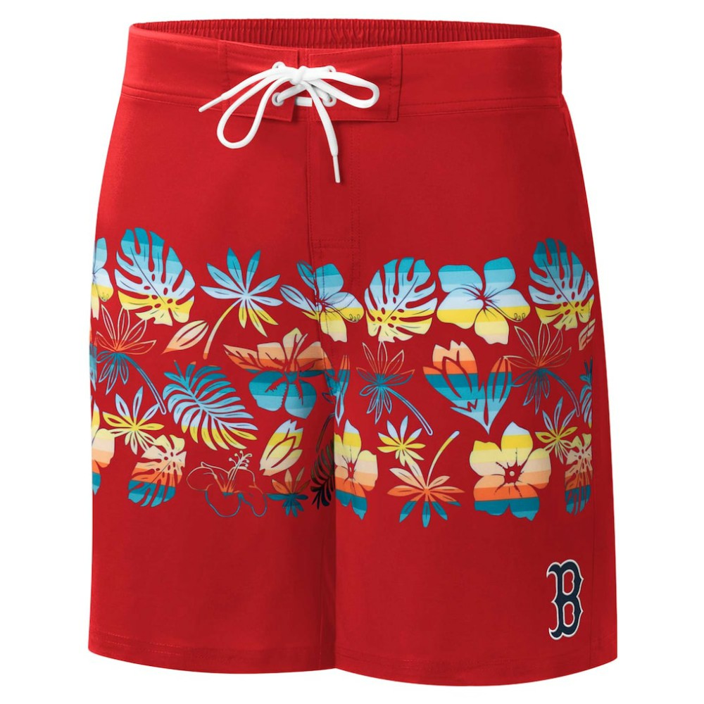Boston Red Sox G-III Sports by Carl Banks Breeze Volley Swim Shorts - MLB Shorts